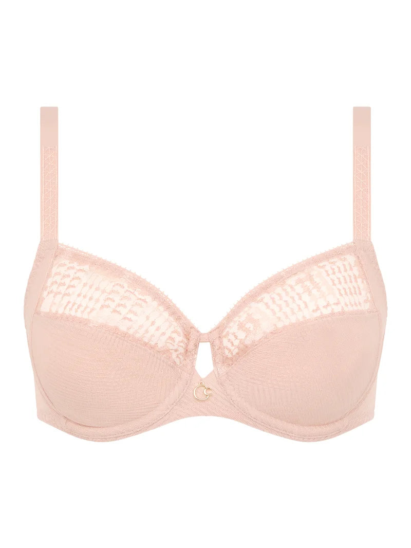 Chantelle - Intrigue Very Covering Underwired Bra Dusky Pink