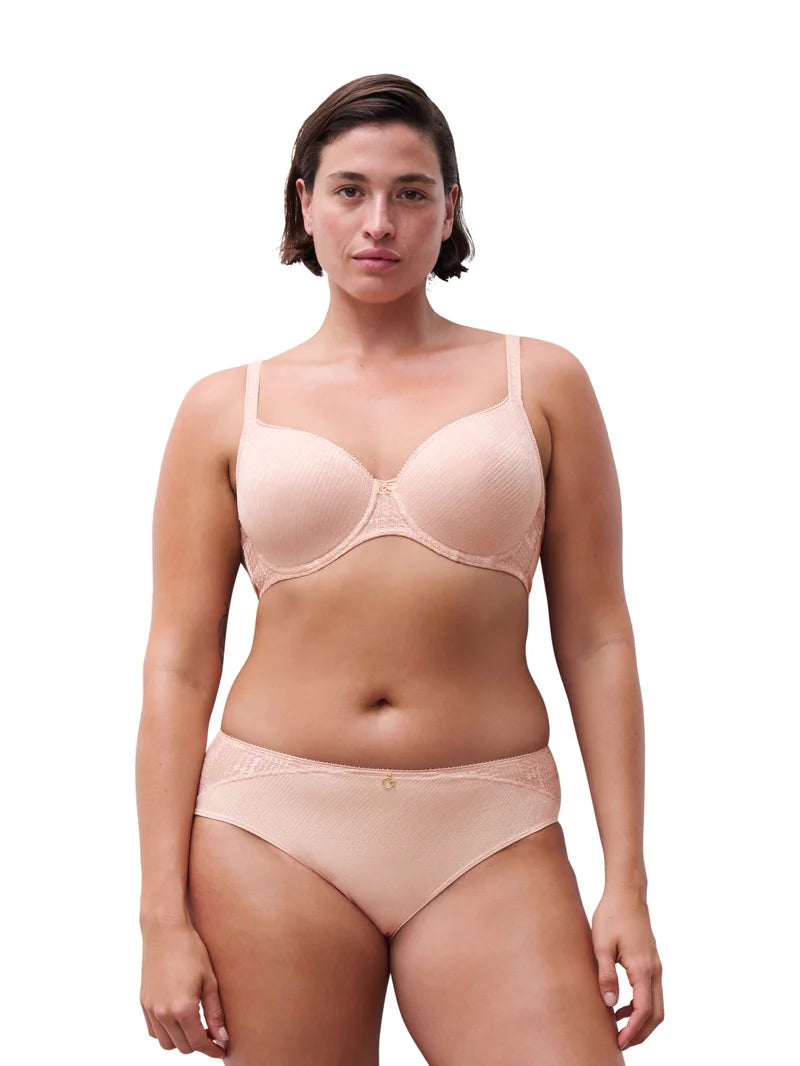 Chantelle - Intrigue Covering Memory Bra Dusky Pink