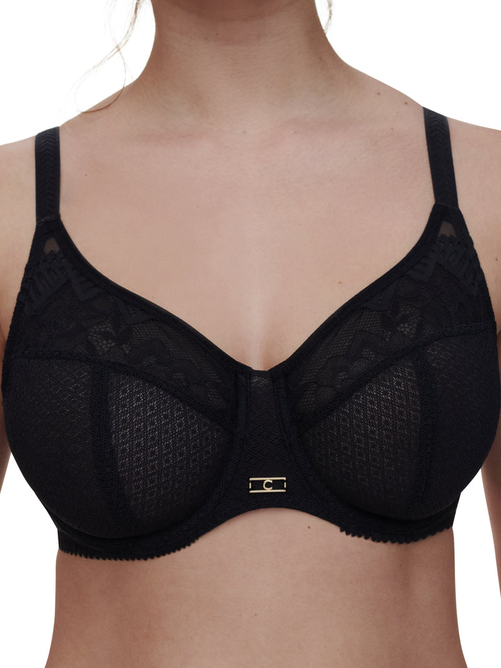 Chantelle - Origins Covering Underwired Bra Black