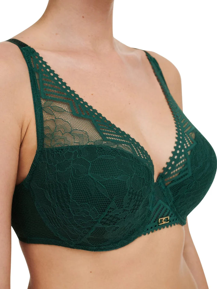 Chantelle - Origins Plunge Spacer Bra Empire Green