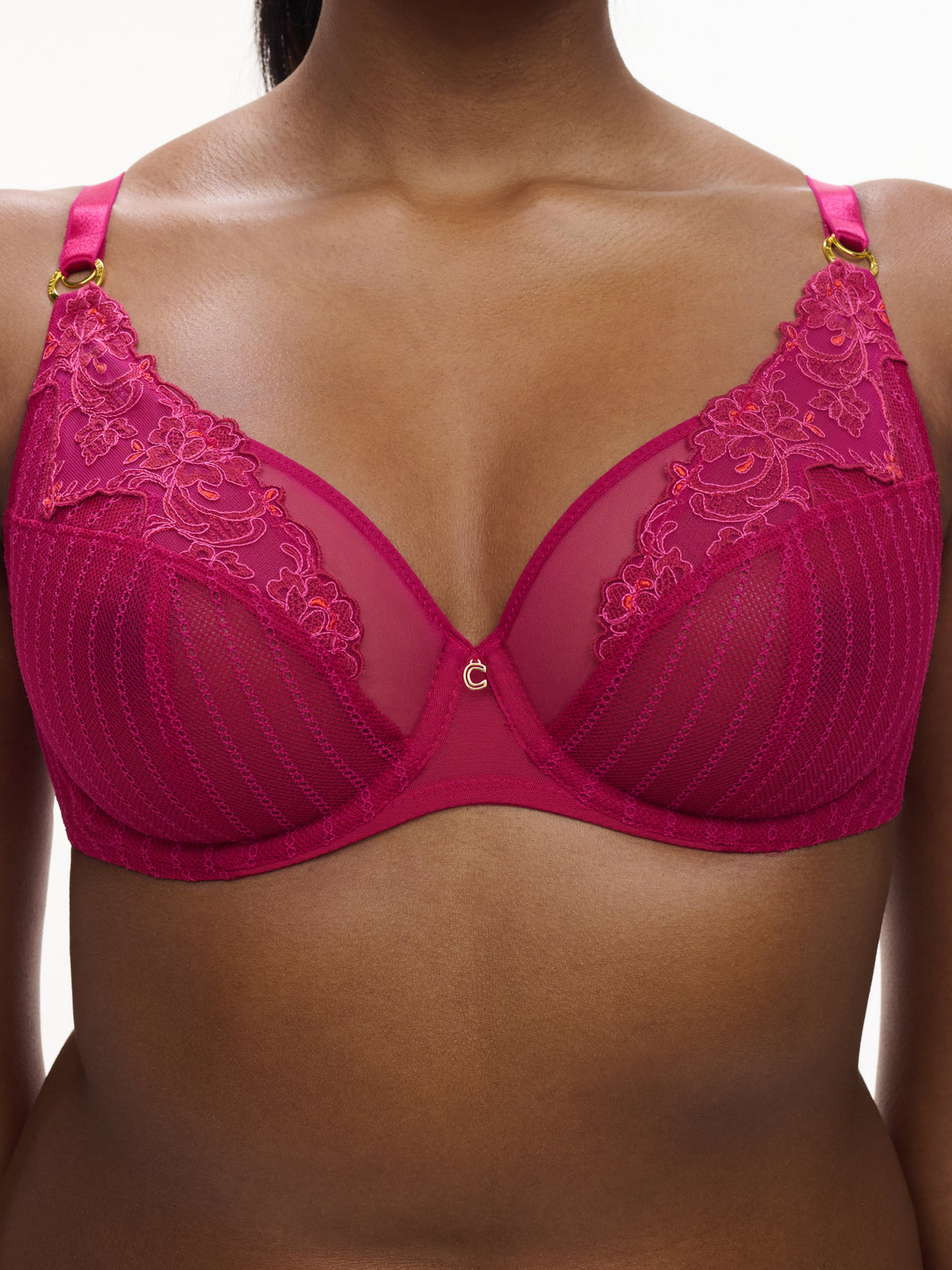 Chantelle - Cabaret Sauvage Underwired Bra Ruby Multico