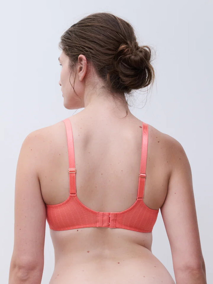 Chantelle - Cabaret Sauvage Covering Underwired Bra Coral
