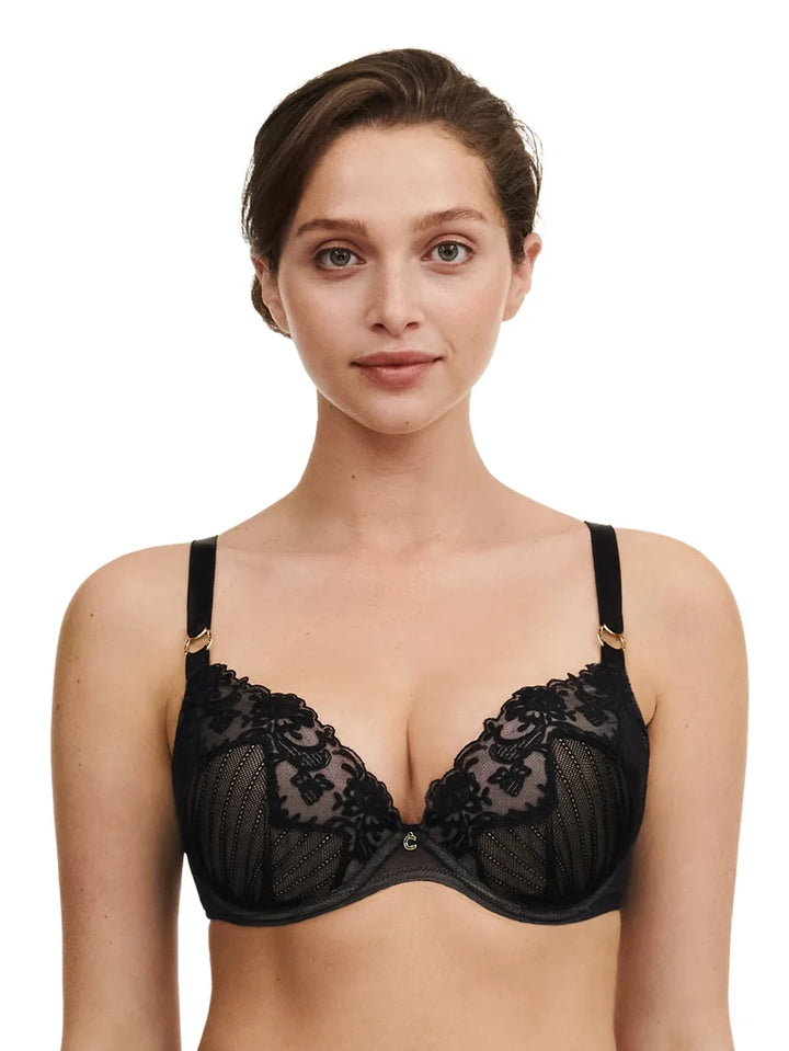 Chantelle - Cabaret Sauvage Push Up Bra Black
