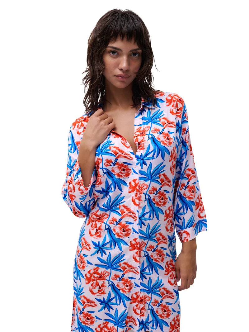 Chantelle - Passionate Long Sleeved Shirt Laurel Flower