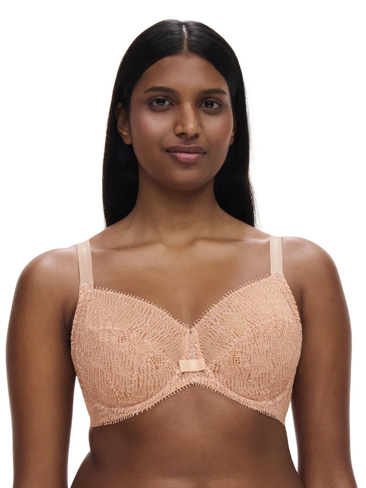 Chantelle - Day To Night Very Covering Underwired Bra Python Lace