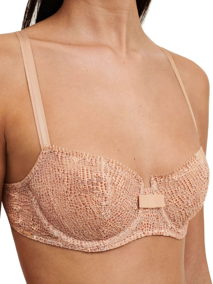 Chantelle - Day To Night Half-Cup Bra Python Lace