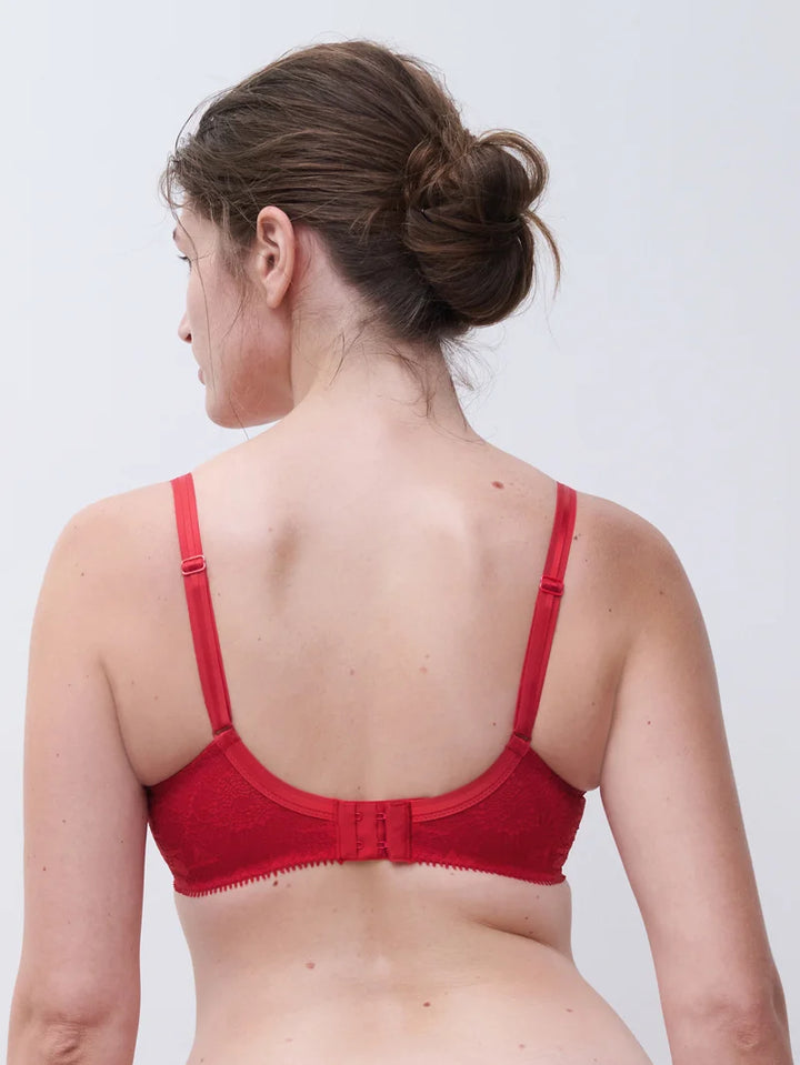 Chantelle - Day To Night Covering Memory Bra Poppy Red