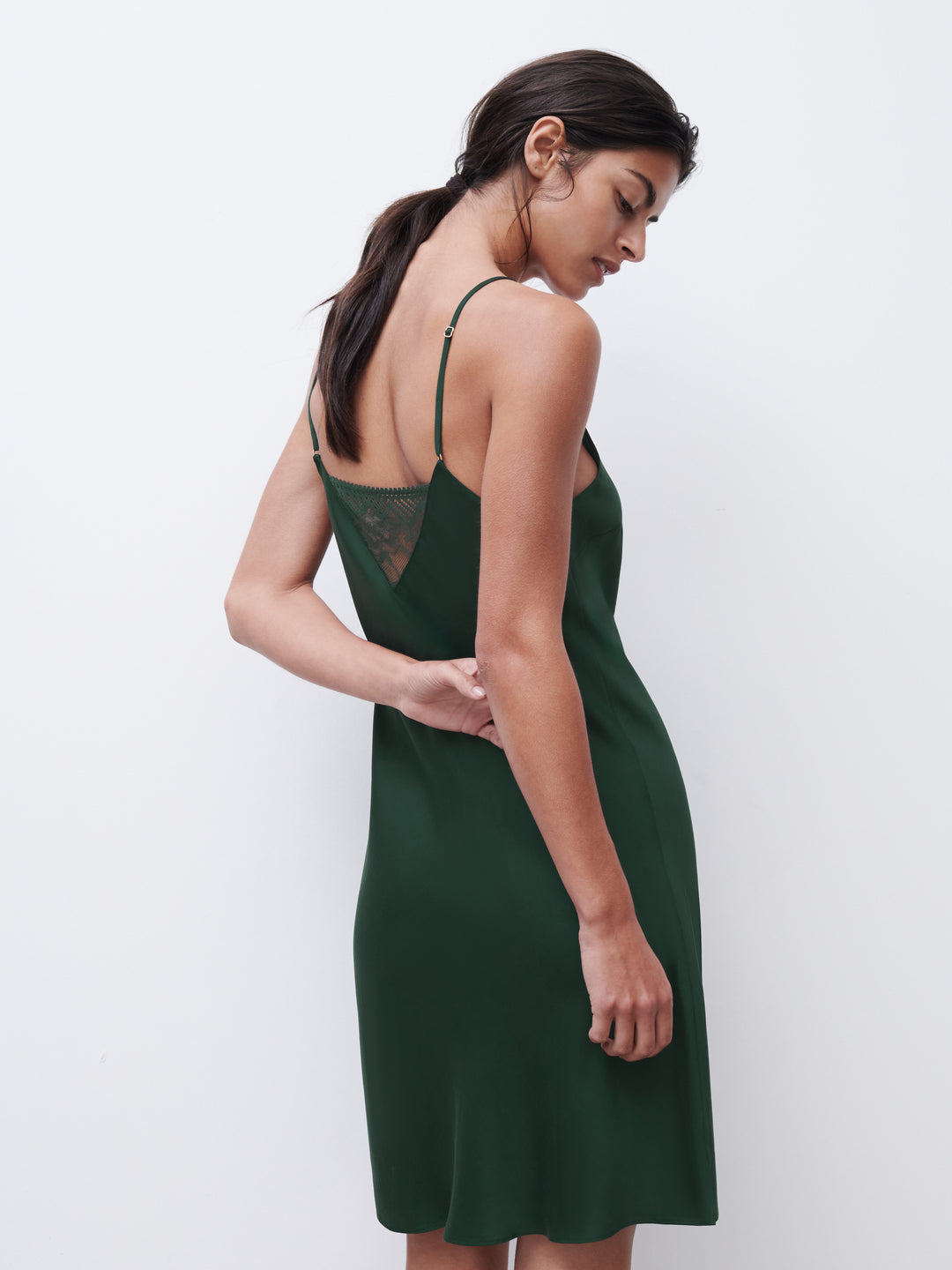 Chantelle - Origins Nightdress Empire Green