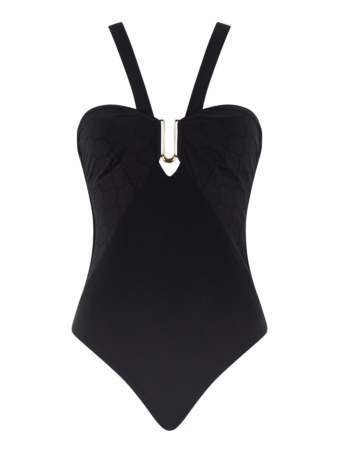 Chantelle Swimwear - Glow Wirefree Swimsuit Black Unwired Swimsuit Chantelle Swimwear 