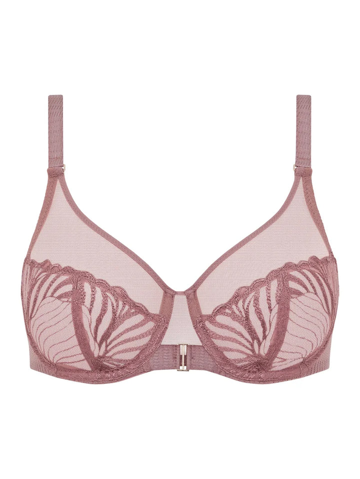Chantelle - Legend Very Covering Underwired Bra Rose Des Bois