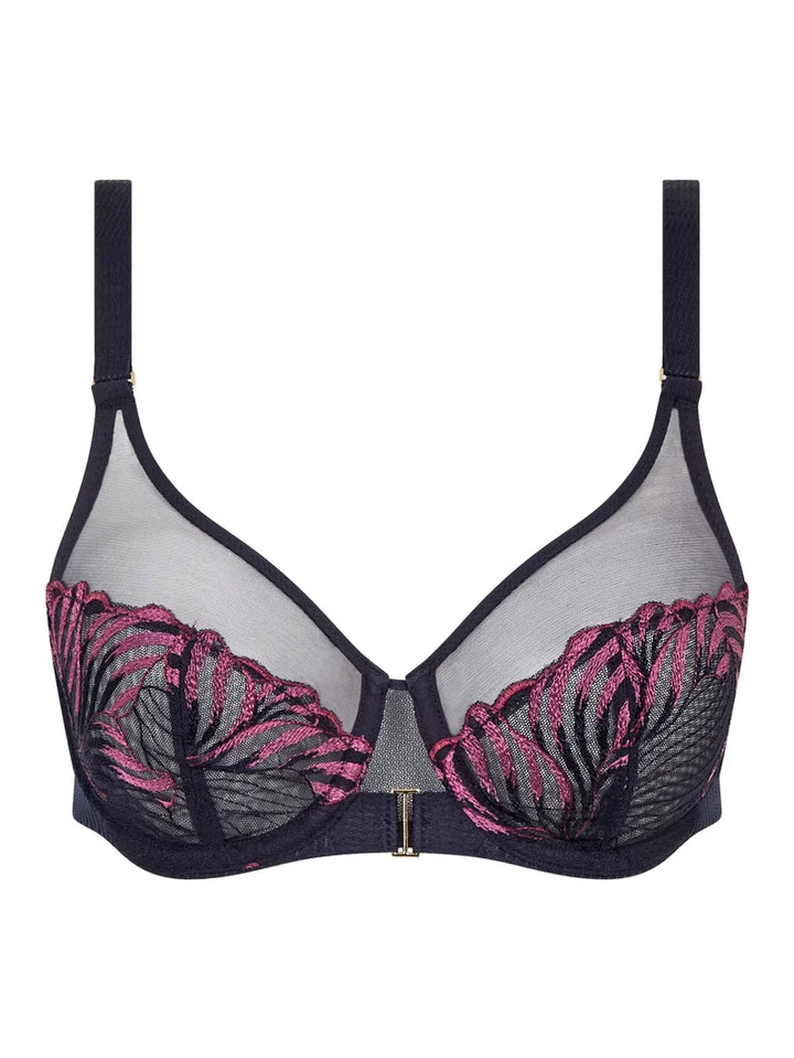 Chantelle - Legend Very Covering Underwired Bra Ocean Aurora