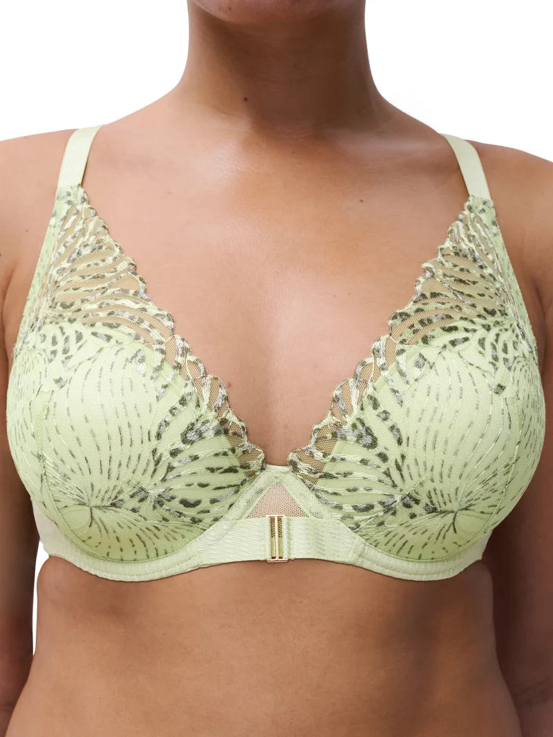 Chantelle - Legend Plunge T-Shirt Bra Wild Pistacio