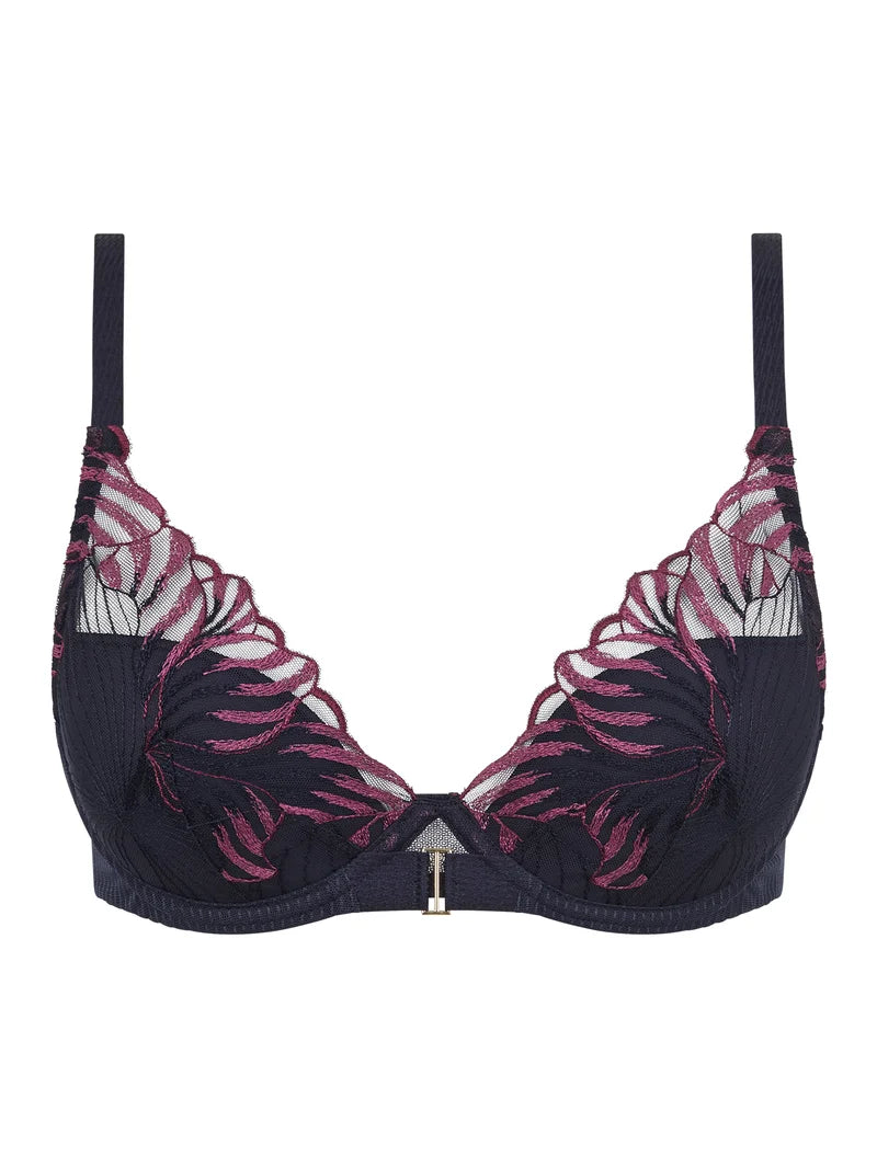 Chantelle - Legend Plunge T-Shirt Bra Ocean Aurora