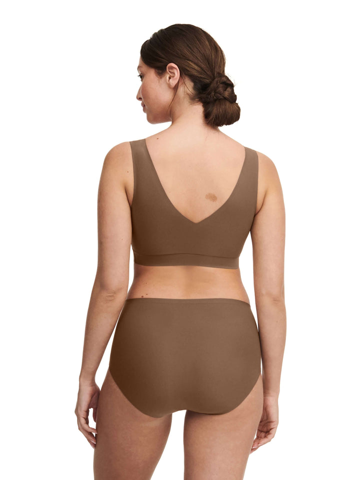 Chantelle Softstretch Padded Top - Cocoa Padded Bra Chantelle 