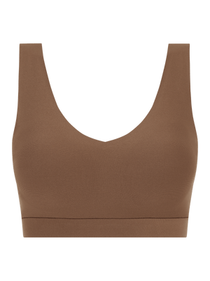 Chantelle Softstretch Padded Top - Cocoa Padded Bra Chantelle 
