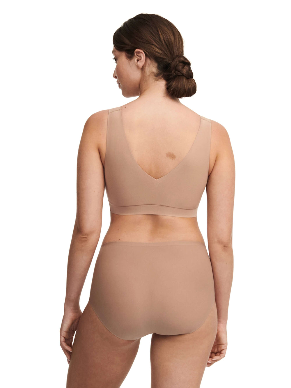 Haut Rembourré Chantelle Softstretch - Soutien-Gorge Rembourré Café Latte Chantelle