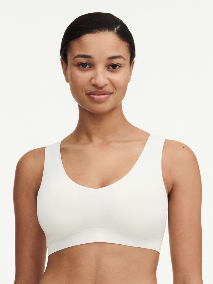 Chantelle Softstretch パッド入りトップス - Ivory Soft Bra Chantelle