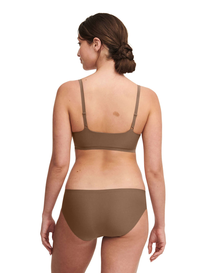 Chantelle Softstretch Padded Bralette - Cocoa Soft Bra Chantelle 