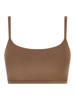 Chantelle Softstretch Padded Bralette - Cocoa Soft Bra Chantelle 