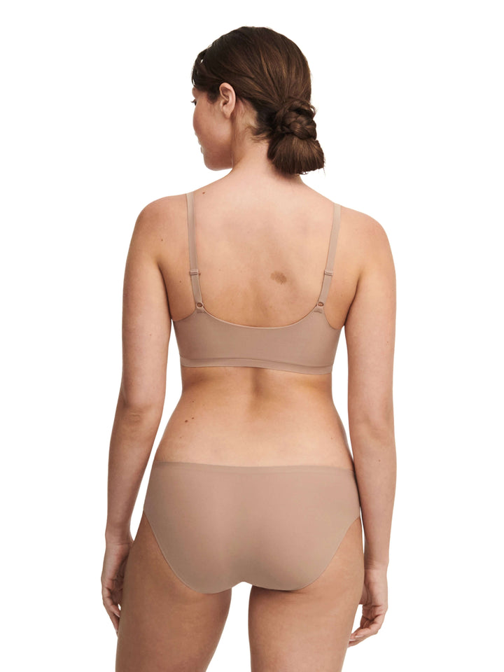 Gepolsterter Softstretch-Bralette von Chantelle – Coffee Latte Soft-BH Chantelle
