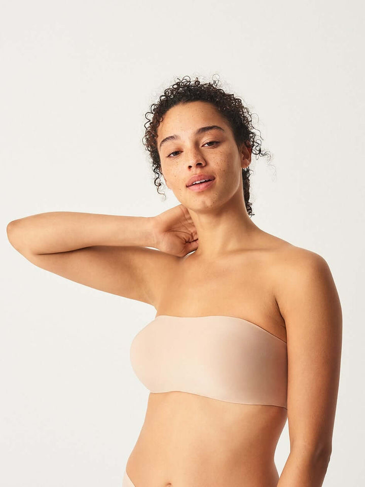 Chantelle Softstretch Bandeau Bra - Nude Bandeau Bra Chantelle 
