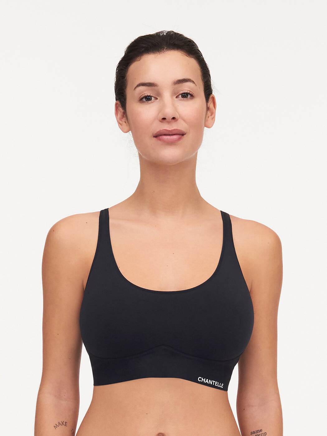 Chantelle Softstretch Magic Spacer - Reggiseno nero a coppa intera Chantelle