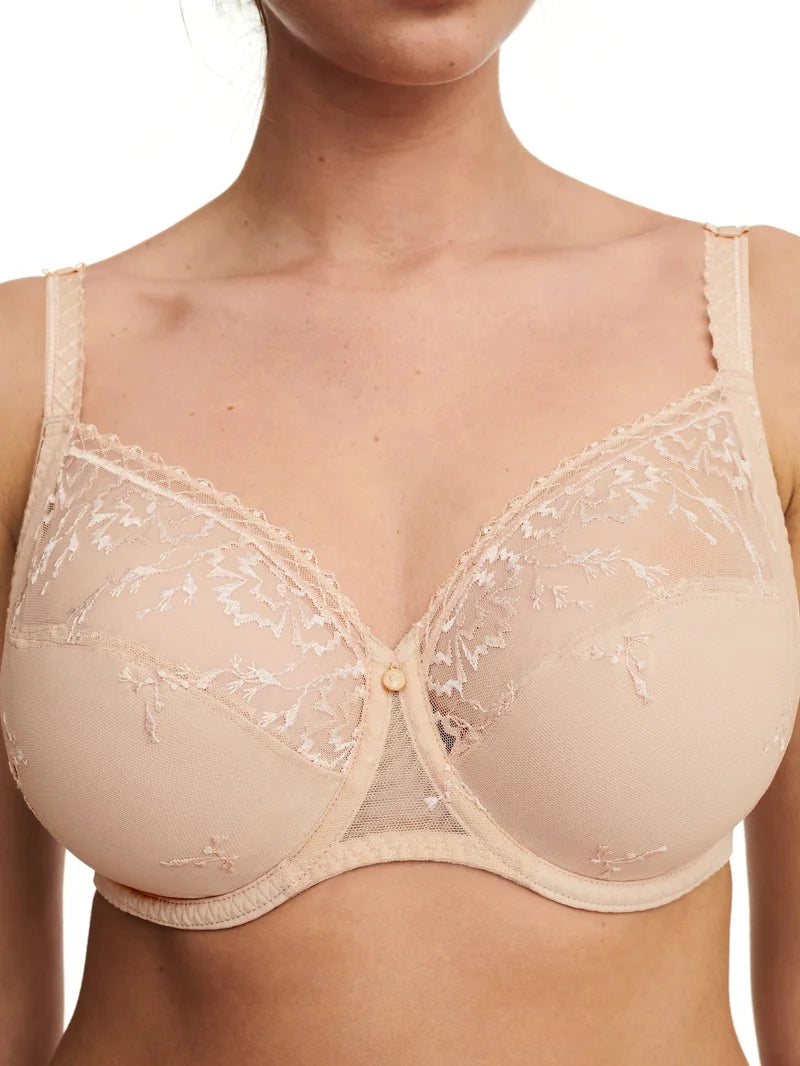 Chantelle - Every Curve Very Covering Underwired Bra Golden Beige