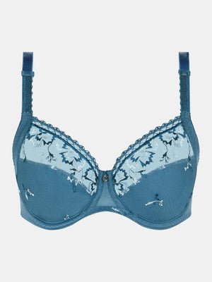 Chantelle - Every Curve Covering Underwired Bra Jeans Blue Shades