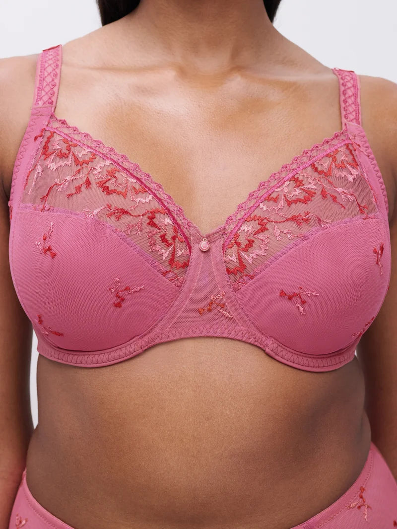 Chantelle - Every Curve Very Covering Underwired Bra Dahlia Multico