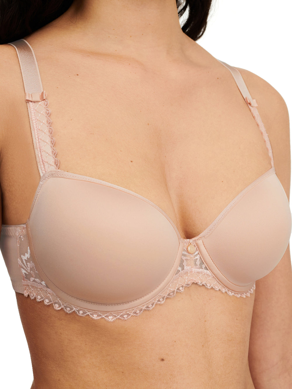 Chantelle - Soutien-gorge corbeille Every Curve Memory Beige Doré Soutien-gorge corbeille Chantelle