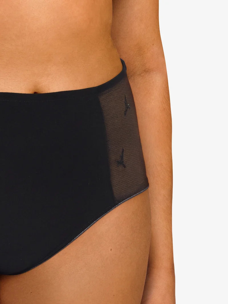 Chantelle - Every Curve High-Waisted Support Full Brief Black