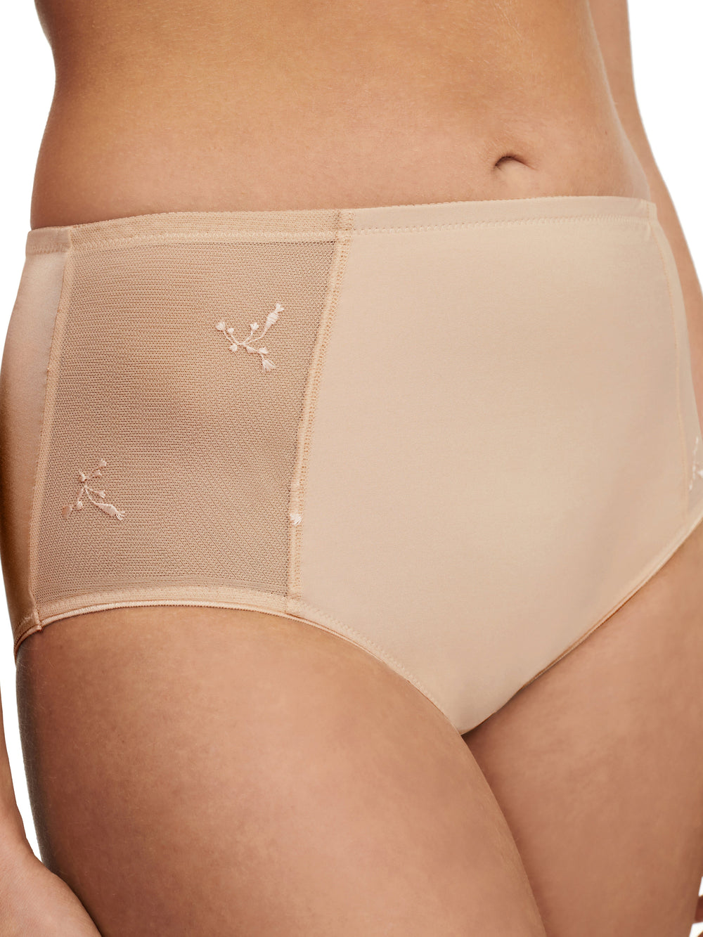 Chantelle - Every Curve High-Waisted Support Full Brief Golden Beige Full Brief Chantelle 
