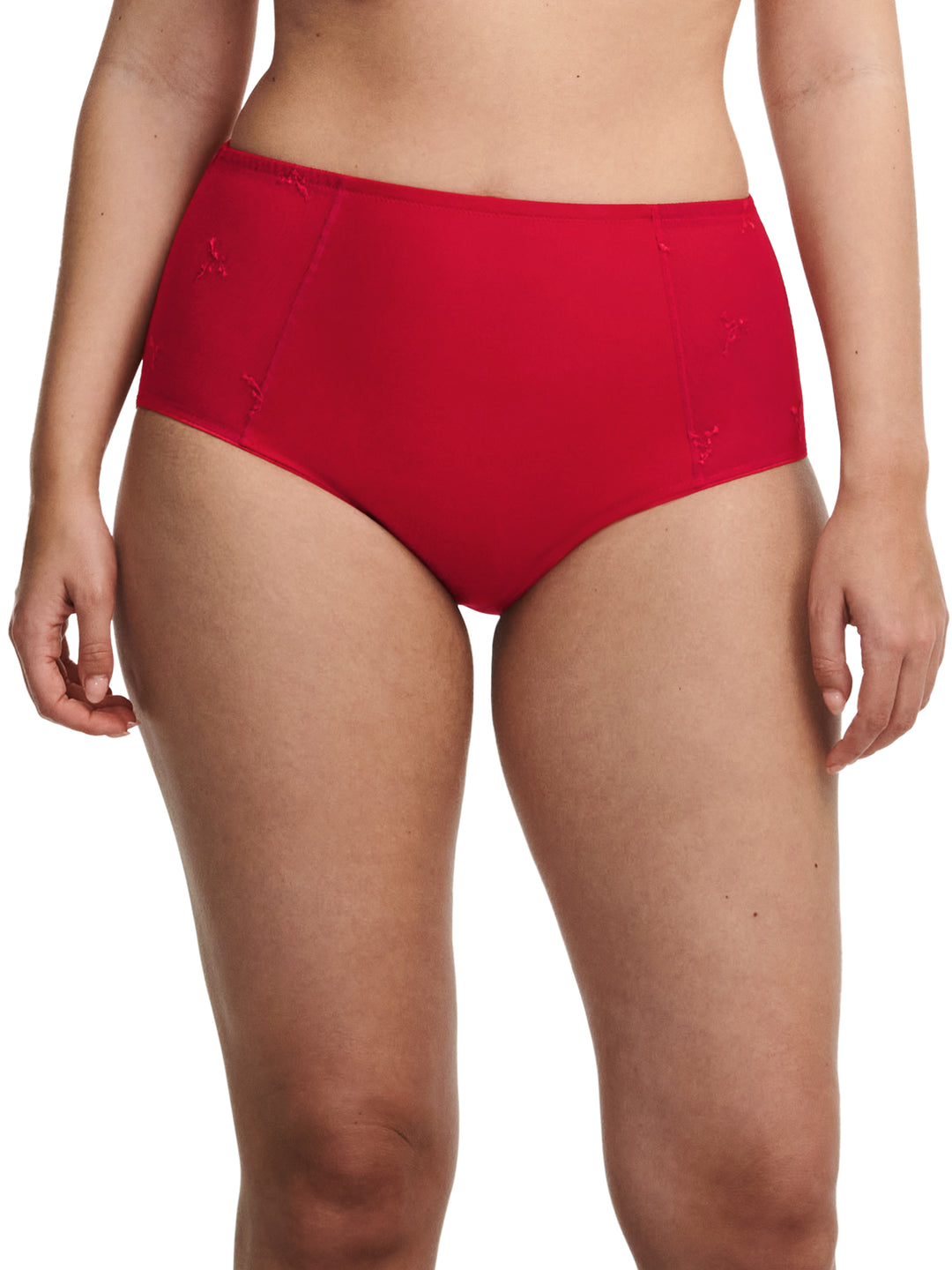 Chantelle - Every Curve High-Waist Support Full Brief Scarlet / Peach