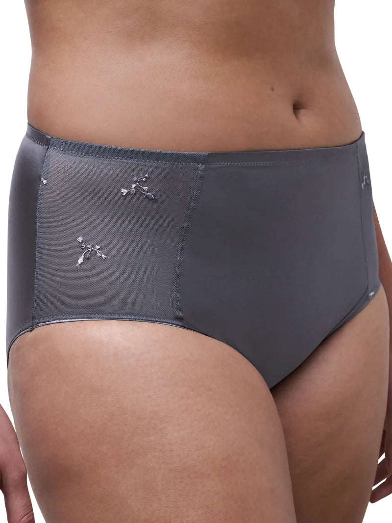 Chantelle - Every Curve High-Waisted Support Full Brief Frozen Grey