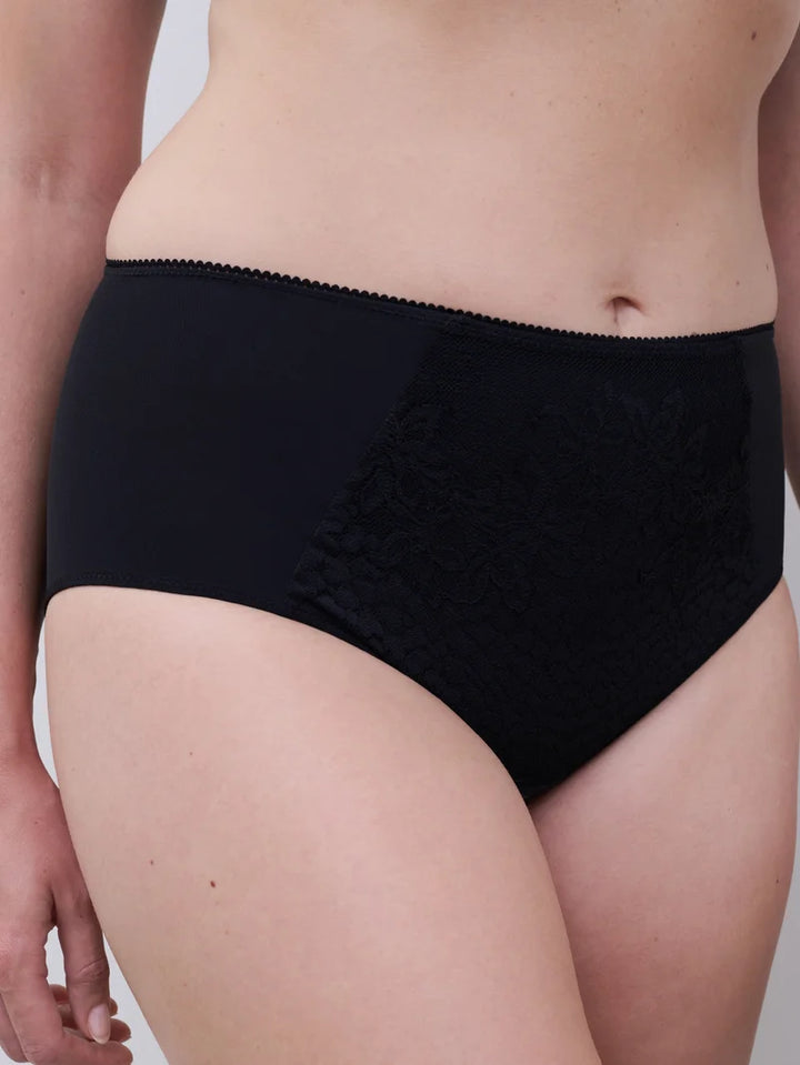 Chantelle - Maris High-Waisted Support Full Brief Black