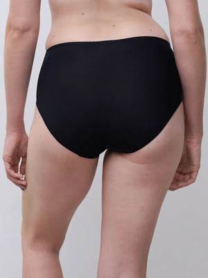 Chantelle - Maris High-Waisted Support Full Brief Black