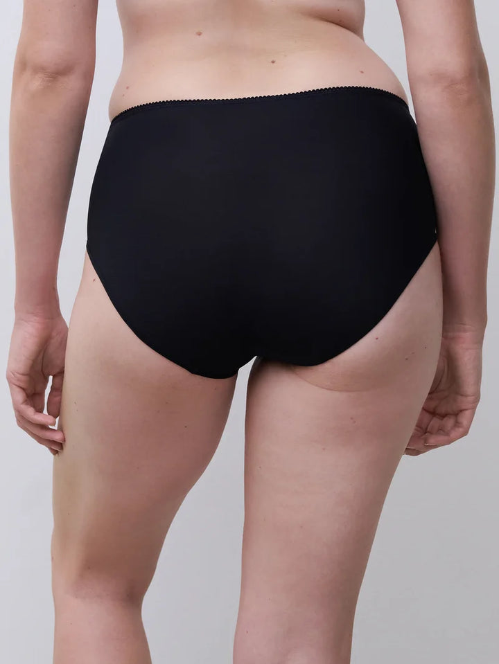 Chantelle - Maris High-Waisted Support Full Brief Black