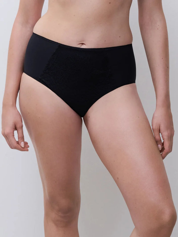 Chantelle - Maris High-Waisted Support Full Brief Black
