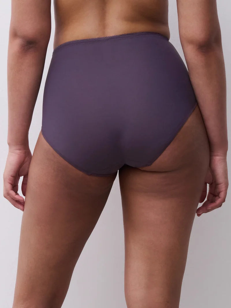Chantelle - Maris High-Waisted Support Full Brief Fatal Violet