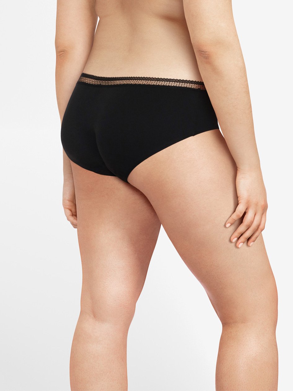 Chantelle Flux Abondant Period Proof Heavy Flow Hipster - Black Hipster Chantelle