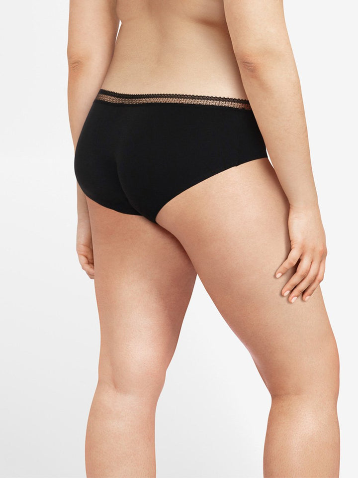 Chantelle Flux Abondant Period Proof Heavy Flow Hipster - Black Hipster Chantelle