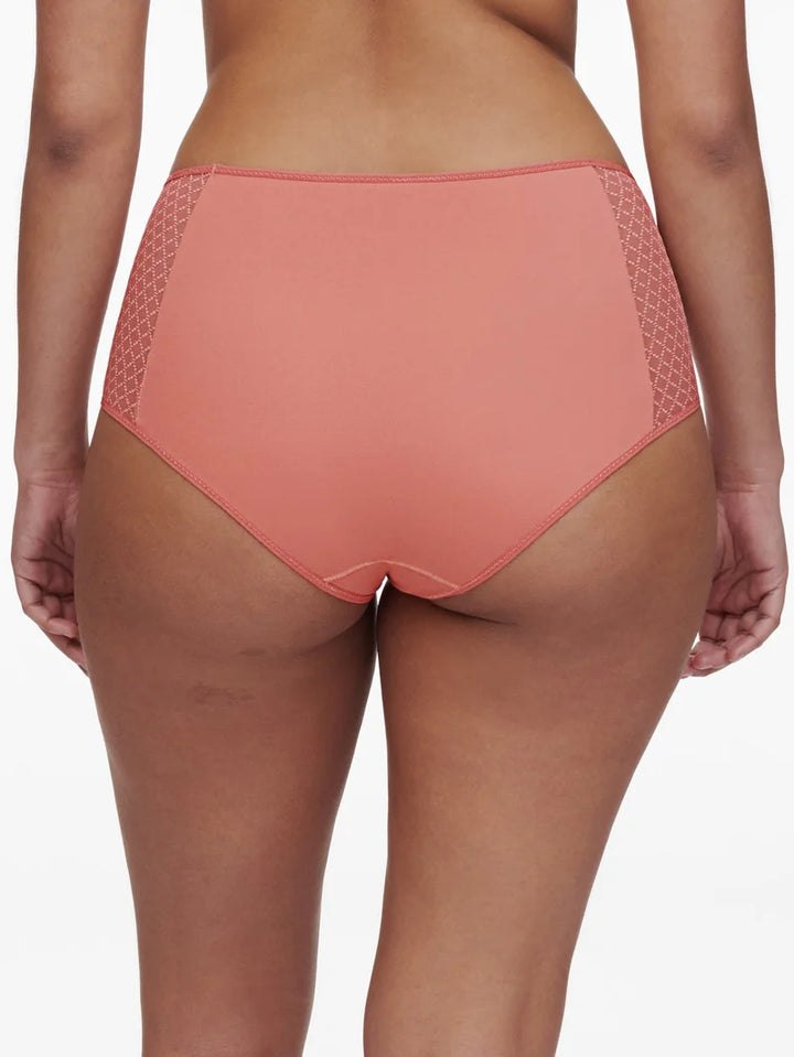 Chantelle EasyFeel - Norah Chic High-Waisted Full Brief Rose Canyon