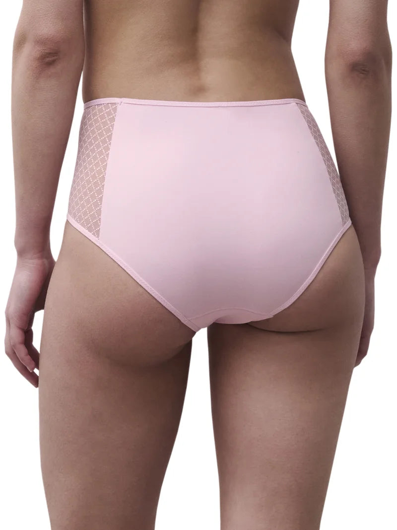 Chantelle - Norah Chic High-Waisted Full Brief Candy Pink