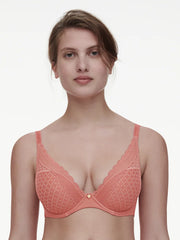 Chantelle EasyFeel - Norah Chic Plunge T-Shirt Bra Rose Canyon