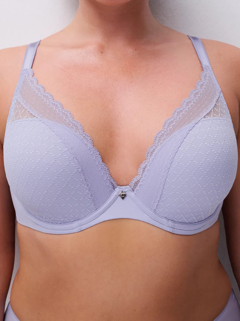 Chantelle - Norah Chic Plunge T-Shirt Bra Thistle