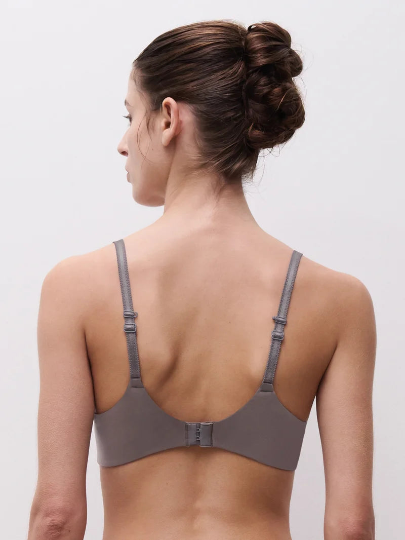 Chantelle EasyFeel - Norah Chic Plunge T-Shirt Bra Bronzed Taupe