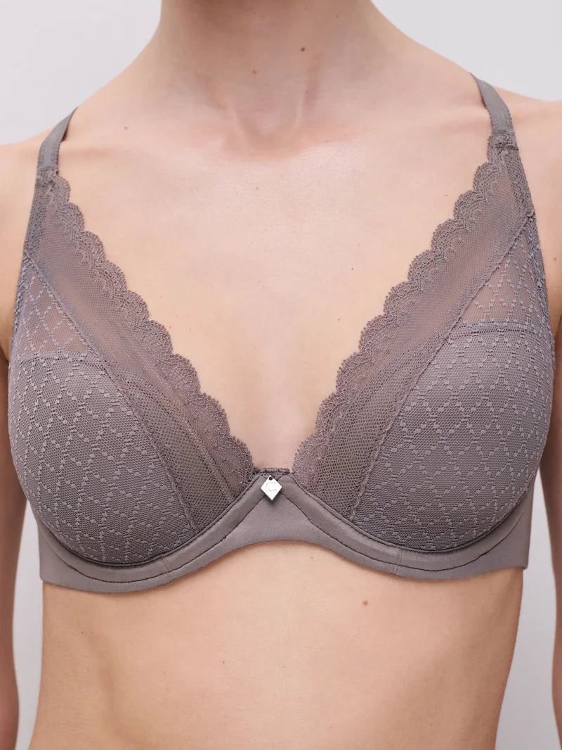 Chantelle EasyFeel - Norah Chic Plunge T-Shirt Bra Bronzed Taupe