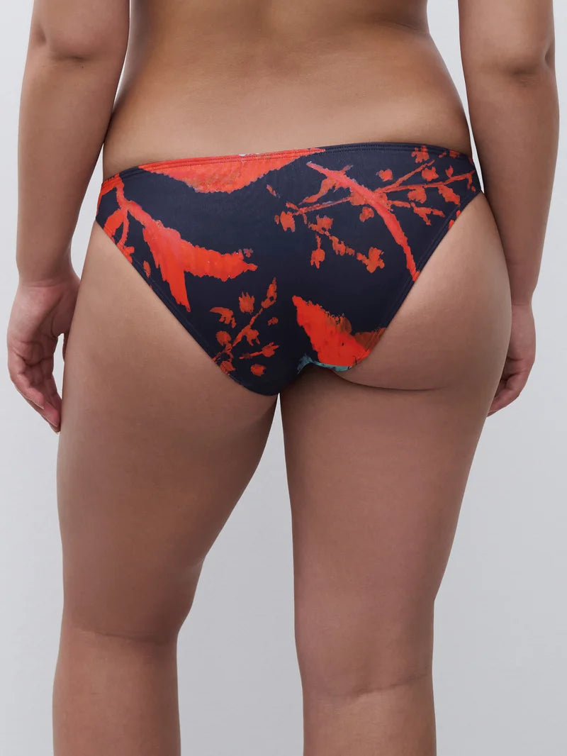 Chantelle Swimwear - Icon Brief Ink Flowers