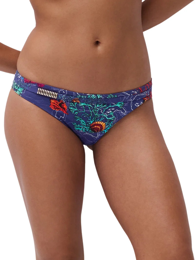 Chantelle Swimwear - Icon Bikini Brief Dark Mediterranean