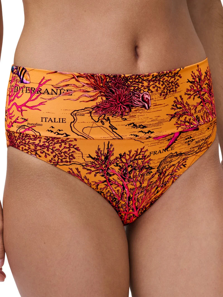 Chantelle Swimwear - Icon Full Bikini Brief Light Mediterranean